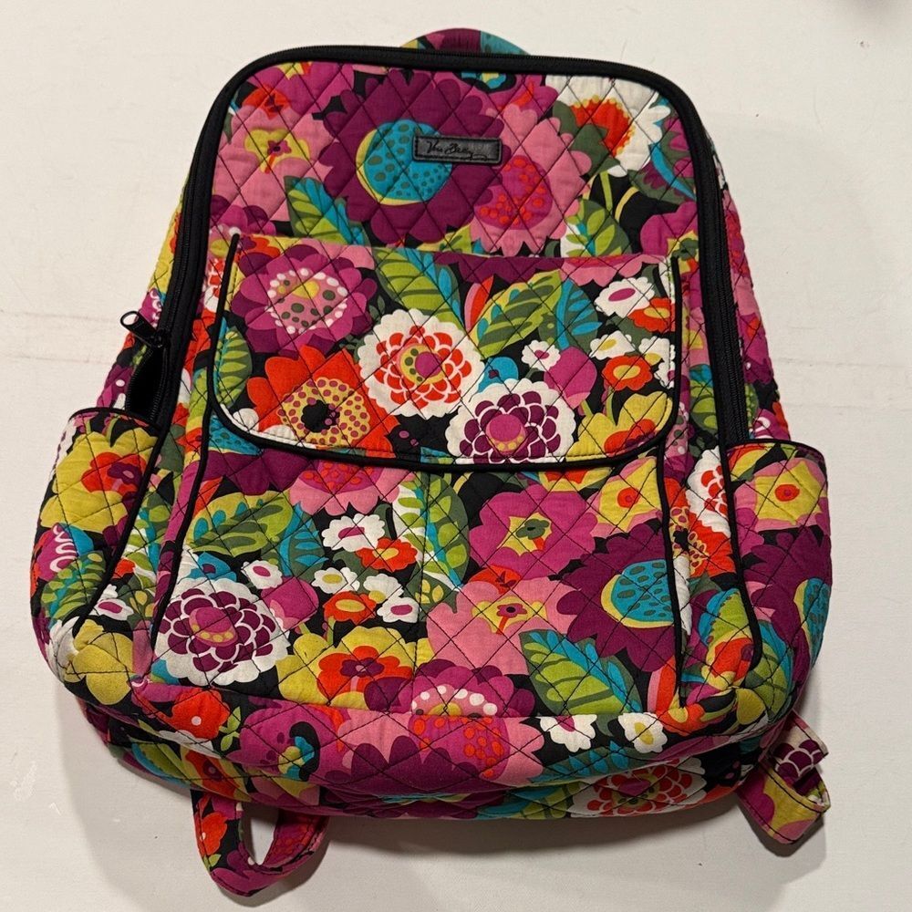 Vera Bradley Multicolor Floral Backpack